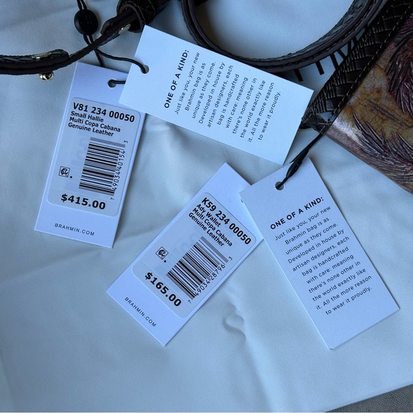 ‼️SOLD‼️Brahmin Multi Copa Cabana Small Hallie BAG ONLY!!! - Picture 7 of 15